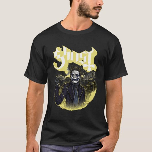 Ghost €"Luftschiff Feuersturm T-Shirt (Vorderseite)