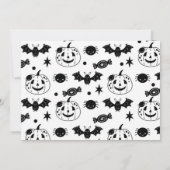 Ghost-Adoption Orange-Halloween-Party-Zertifikat (Rückseite)