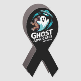 Ghost Advocate Network Car Magnet