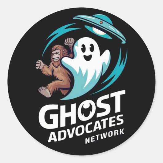 Ghost Advocate Network Sticker (Vorderseite)