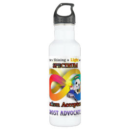 Ghost Advocates für Autismus Wasserflasche Edelstahlflasche