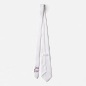 Ghost Albern Halloween Joke Men's Krawatte (Rückseite)