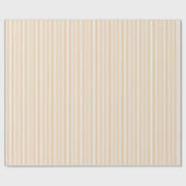 Ghost Ale Yellow und White Pinstrichen Halloween Geschenkpapier (Flach)