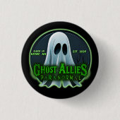 Ghost Allies Paranormal Button (Vorderseite)