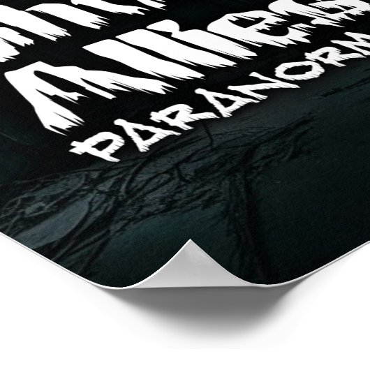 Ghost Allies Paranormal Poster (Ecke)