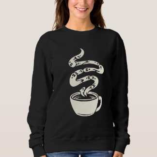 Ghost and Coffee Sweatshirt