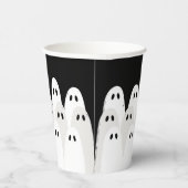 Ghost-Ansammlung Halloween Pappbecher (Rechts)