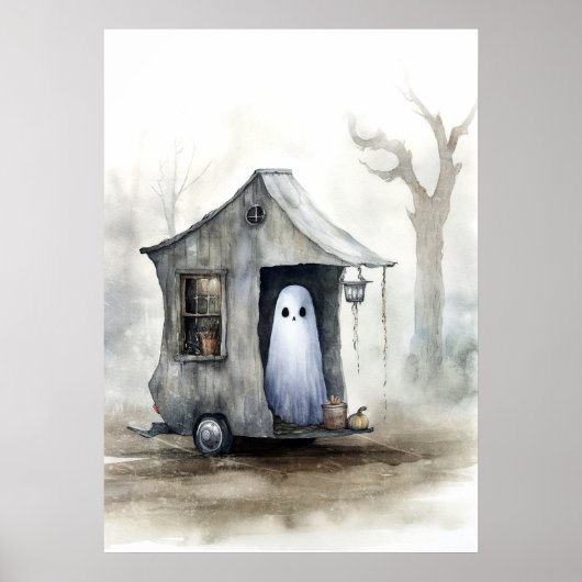 Ghost Art: Tiny House Poster (Vorne)