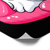 Ghost auf einem Pool Funny Spookoky Sommer Summerw Poster (Ecke)