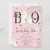 Ghost Baby Shower Einladung (Vorderseite)