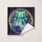 Ghost Badhandtuch Set (Waschlappen)