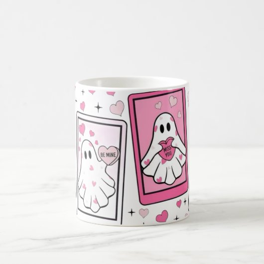 Ghost Bae Mug – Cute Spooky Coffee Cup Kaffeetasse (Mittel)