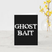 Ghost Bait Funny Paranormal Geist Jagd Beängstigen Karte (Gelbe Blume)