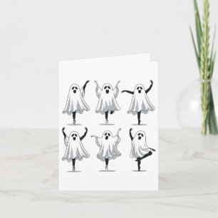 Ghost Ballerinas Halloween Dance Kostümballett Fan Karte