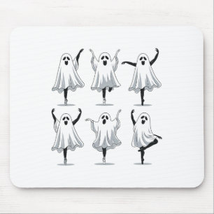 Ghost Ballerinas Halloween Dance Kostümballett Fan Mousepad