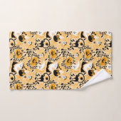 Ghost Bats und Pumpkins Halloween Badetücher Set (Handtuch)