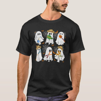 Ghost-Bauer Funny Farms Halloween Kostüm für m T-Shirt