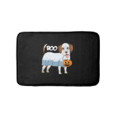 Ghost Beagle Halloween Dog Badematte (Vorderseite)