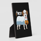 Ghost Beagle Halloween Dog Fotoplatte (Seite)