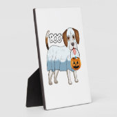 Ghost Beagle Halloween Dog Fotoplatte (Seite)