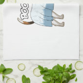 Ghost Beagle Halloween Dog Geschirrtuch (Gefaltet)