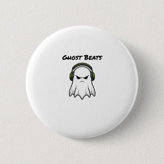 Ghost Beats Button (Vorderseite)