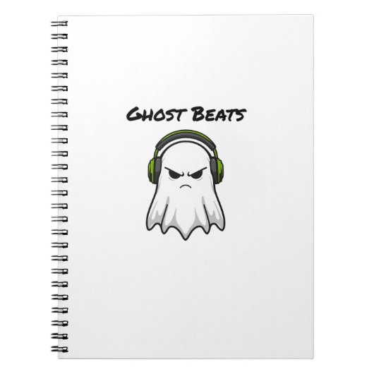 Ghost Beats Notizblock (Vorderseite)