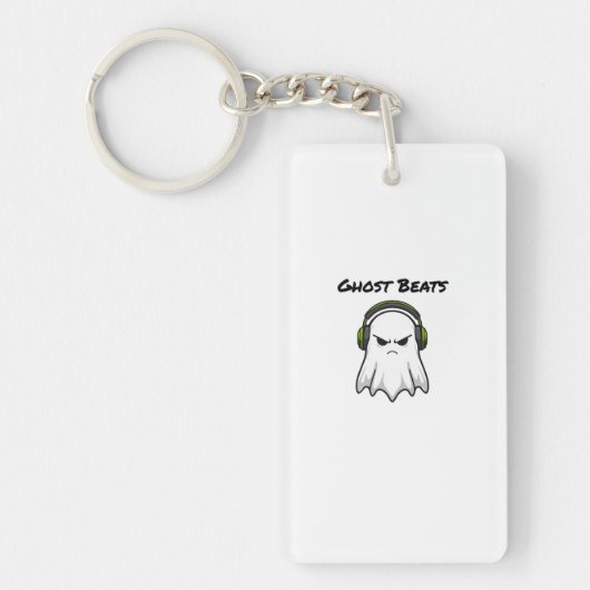 Ghost Beats Schlüsselanhänger (Vorderseite)