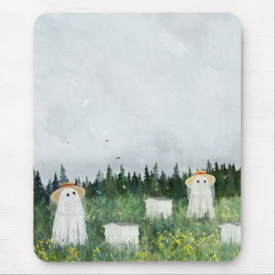 Ghost Beekeepers Mousepad