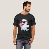 Ghost bläst Pink Bubblegum Halloween Kleinkind Jun T-Shirt (Vorne ganz)