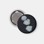 Ghost Blooms trio Magnet (Vorderseite/Rückseite)