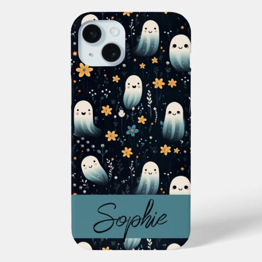 Ghost-Blume Case-Mate iPhone Hülle (Rückseite)