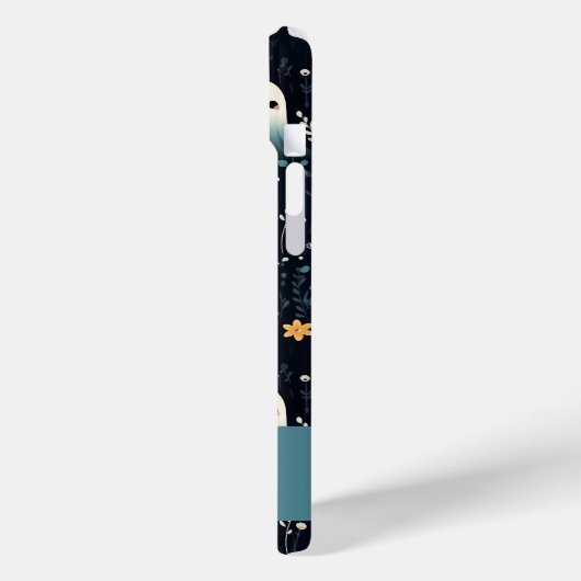 Ghost-Blume Case-Mate iPhone Hülle (Rückseite / Links)