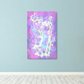 Ghost Bones Leinwanddruck (Insitu (Holzboden))