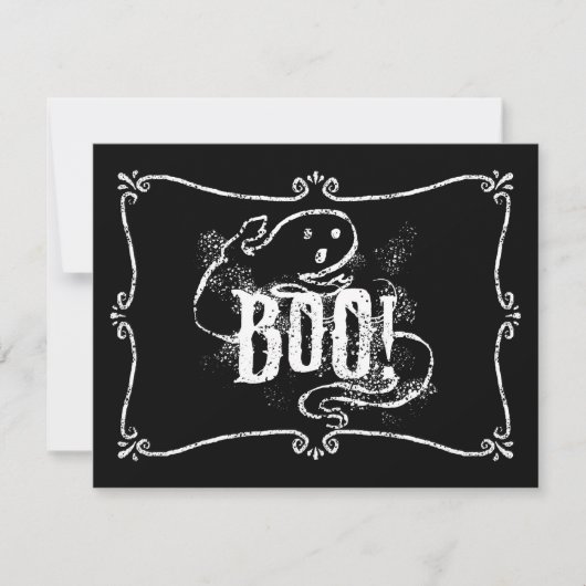 Ghost Boo Ankündigung (Vorderseite)