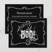 Ghost Boo Ankündigung (Vorne/Hinten)