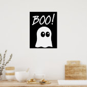 Ghost Boo, cute ghost design Poster (Küche)