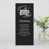 Ghost Boo Einladung (Stehend Vorderseite)