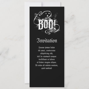 Ghost Boo Einladung