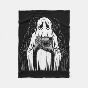 Ghost Boo Fotografie Art Halloween Fans Fotograf Fleecedecke