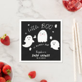 Ghost Boo Gender Neutral Halloween Baby Dusche Serviette (Beispiel)