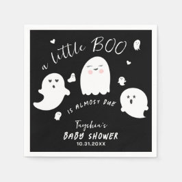 Ghost Boo Gender Neutral Halloween Baby Dusche Serviette