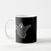 Ghost Boo Grim Sensenmann Pumpkin Muster Easy Hall Kaffeetasse (Links)