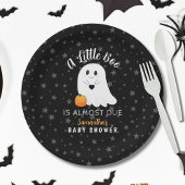 Ghost Boo Halloween Babydusche Pappteller