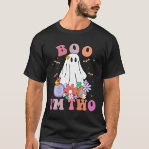 Ghost Boo I'm Two Yr 2. Geburtstag Kinder Hallowee T-Shirt