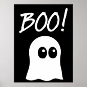 Ghost Boo, niedliches Ghost-Design Poster (Vorne)