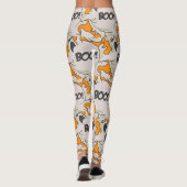 Ghost Boo orange Leggings (Rückseite)