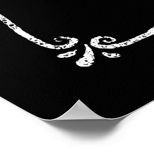 Ghost Boo Poster (Ecke)