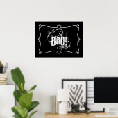 Ghost Boo Poster (Heimbüro)