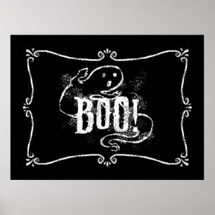 Ghost Boo Poster